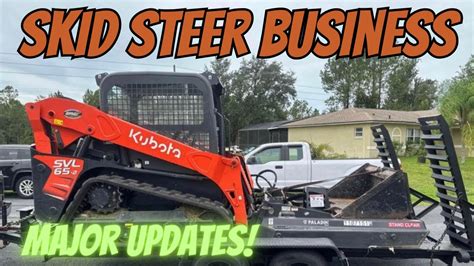 is a skid steer business profitable|skid steer business for sale.